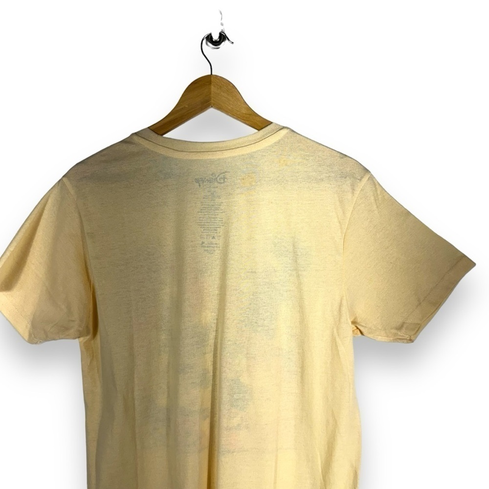 Disney Paneled Halloween Motif Graphic Short Sleeve Tee, Peach, Size Medium - Picture 10 of 11